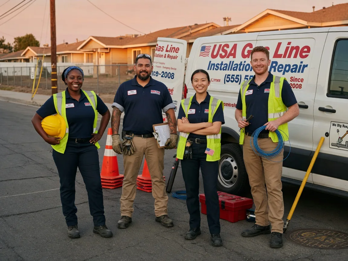 Gas Line Installation company in Ojibwa, WI