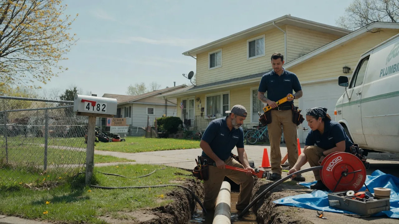 Gas Line Repair in Ojibwa, WI near me